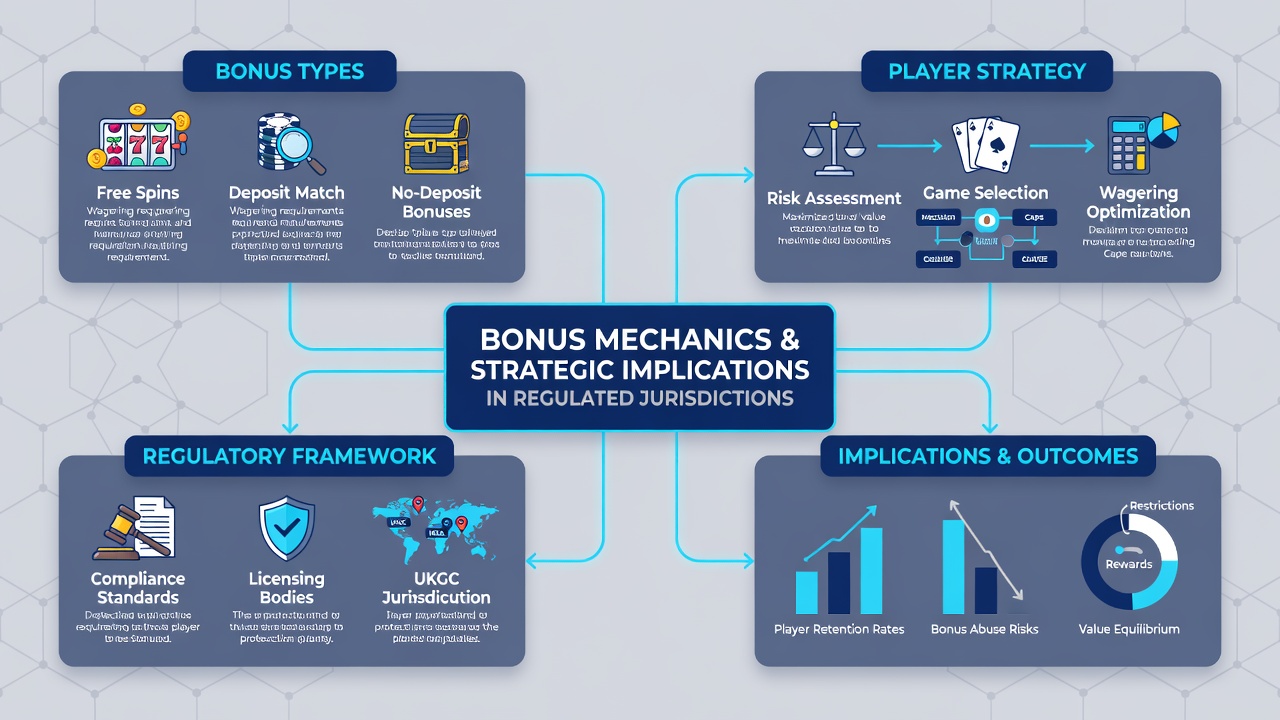 Comparison chart showing wagering requirement differences between North American and European regulated markets